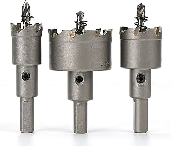 Amazon.co.jp: 6pcs ホールソー セット 超硬 ホルソー 超硬